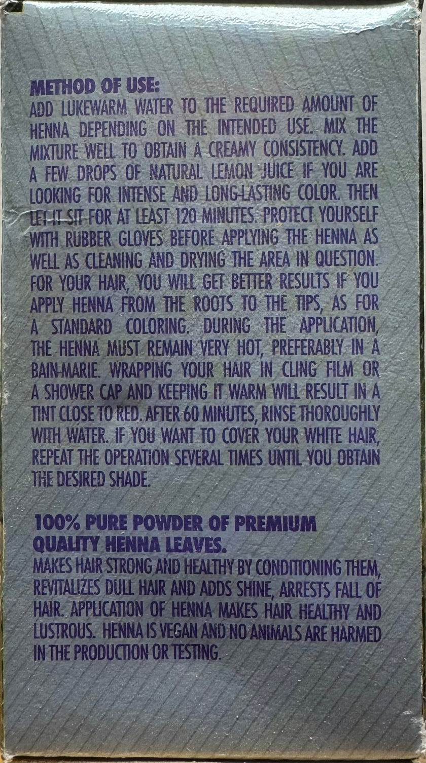 Mazyana Natural Henna with Ghassoul  125g