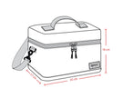 Lunch Box Black | Dinosaur Print | Deux Par Deux