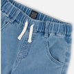 French Terry Jogger Pants | Light Blue Denim | Deux Par Deux