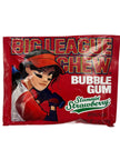 Big League Chew Bubble Gum Strawberry 2.12OZ - Canadian Edition