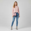 NOVA Mini Leather Crossbody Bag with Chain Strap