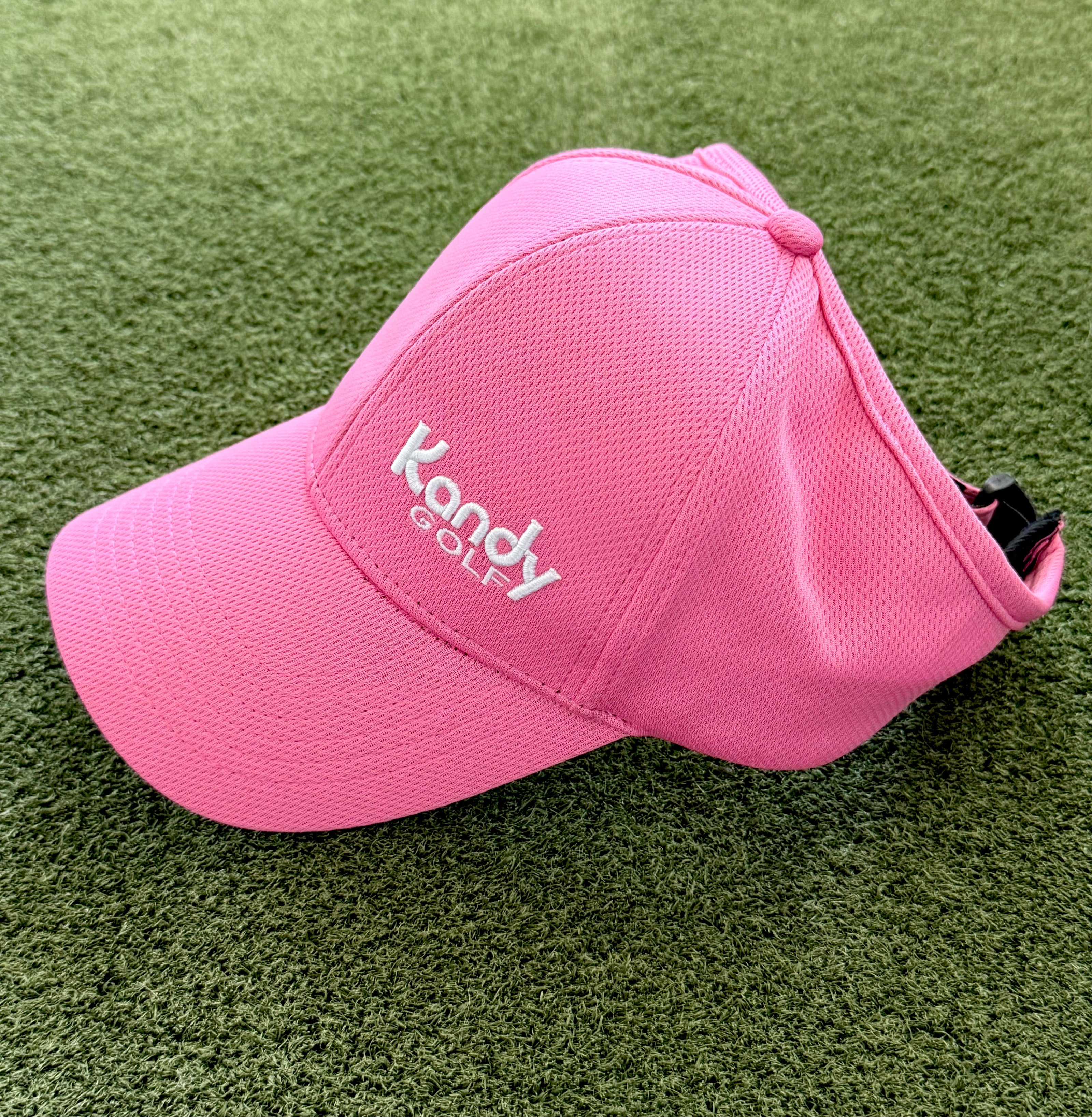 Kandy Golf Assorted 1/4 Visor, Open back Hats