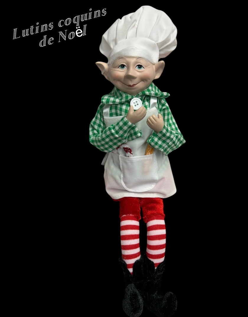 Chamallow, lutin pâtissier 14’’ 35 cm