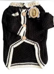 Coco Button Dog Sweater – Classic Knit Outfit for Dogs