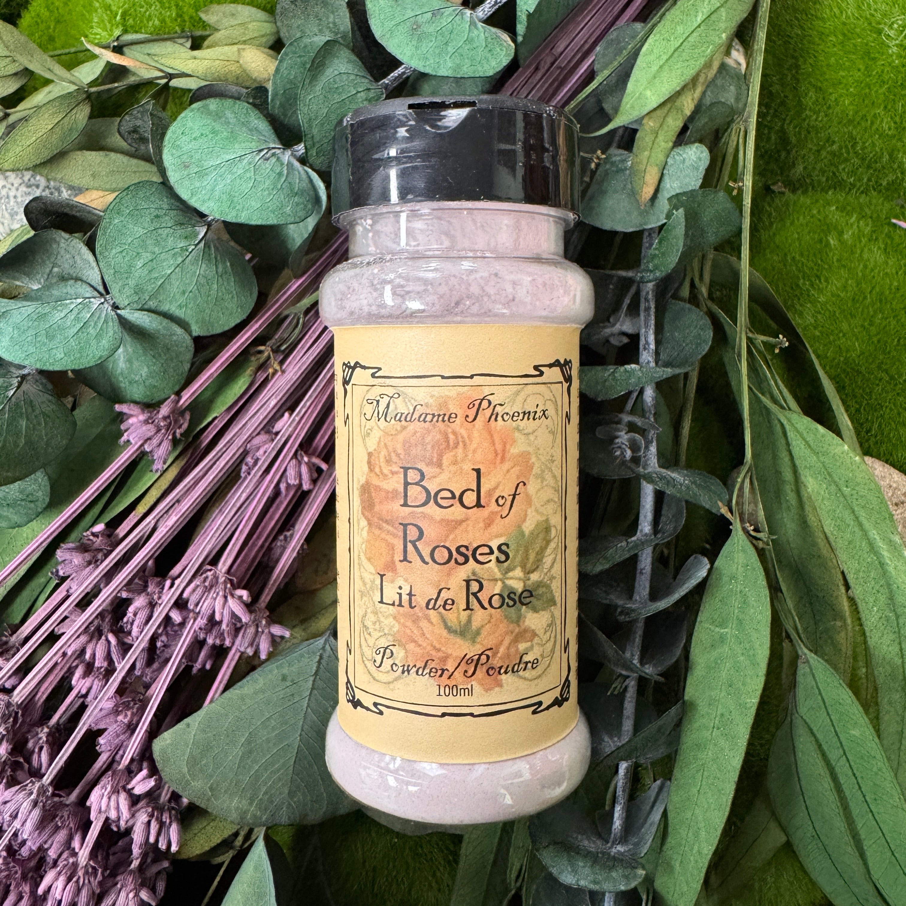 Bed of Roses All Natural Body Dusting Powder