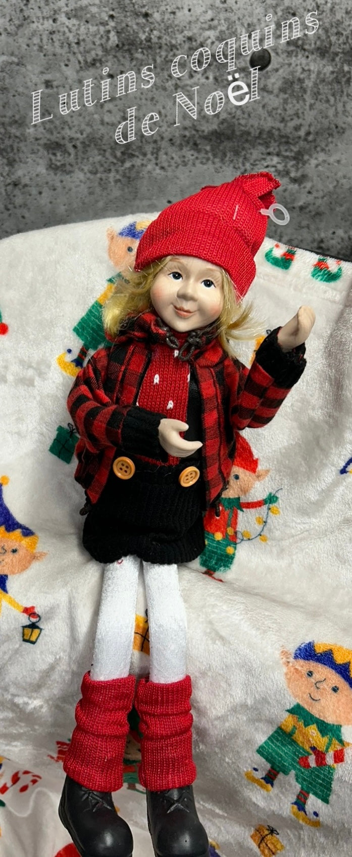 Zélie, lutine 16’’ 40 cm