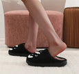 Funny Bat Slipper Halloween Pumpkin Flat Indoor House Shoes For Women Men Soft Plush Cozy Horror Fashion Halloween Gifts