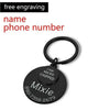 Funny Personalized POD Collar Pet ID Tag Keychain