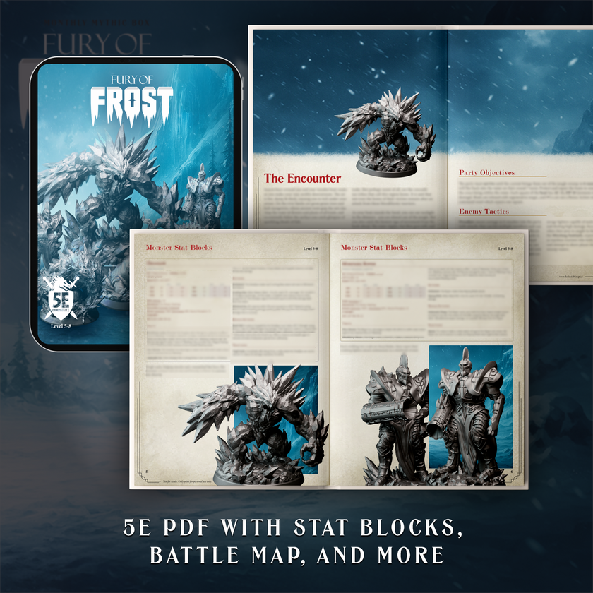Fury of Frost | Mythic Box | 5e Combat Encounter