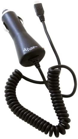 Fuse - Car Charger Micro Cable Usb 1 Amp 5 Foot Coiled Cable