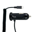 Fuse - Car Charger Micro Usb Hard Wired 24Amp + Additional Usb Port 8Ft Coil