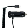 Fuse - Car Charger Micro Usb Hard Wired 24Amp + Additional Usb Port 8Ft Coil