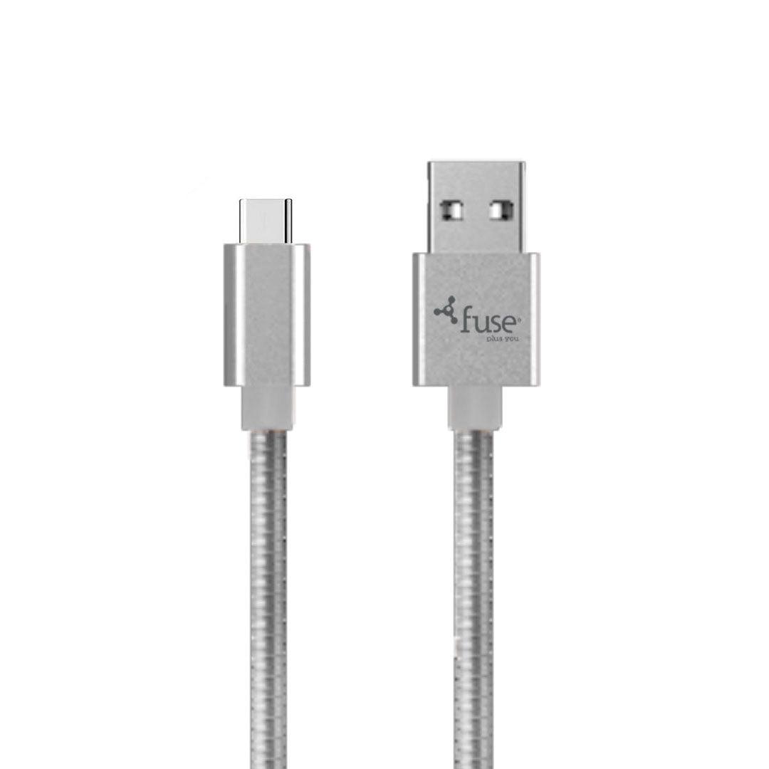 Fuse - Charge & Sync Usb-C - A Metal 3Ft