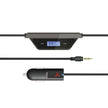 Fuse - Transmetteur FM, câble en nylon tressé, connecteur pour téléphone.