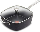 T-FAL Sapphire 6Qt Deep Square Pan with Lid (26cm) - G1044054
