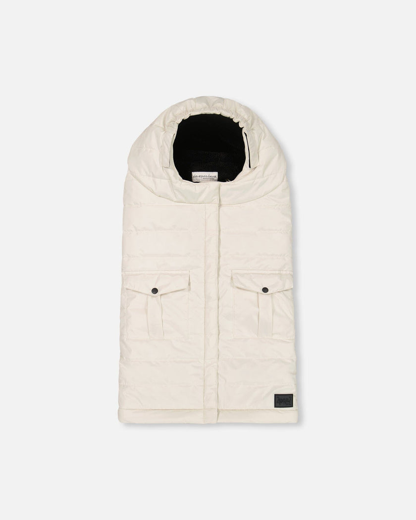 Evolutive Baby Footmuff Silver White