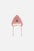 Baby Pointed Knit Hat In Pink