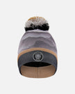 Knit Hat Gray With Mountains
