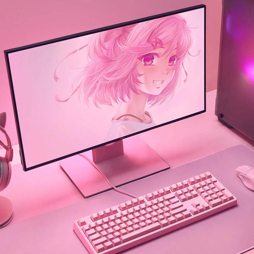 AUKEY G15 Mechanical Gaming Keyboard RGB Pink