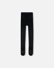 Tonal Jacquard Tights Black
