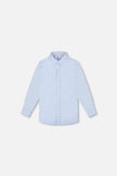 Long Sleeve Button Down Shirt Pale Blue