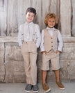 Slant Pocket Pants Light Taupe
