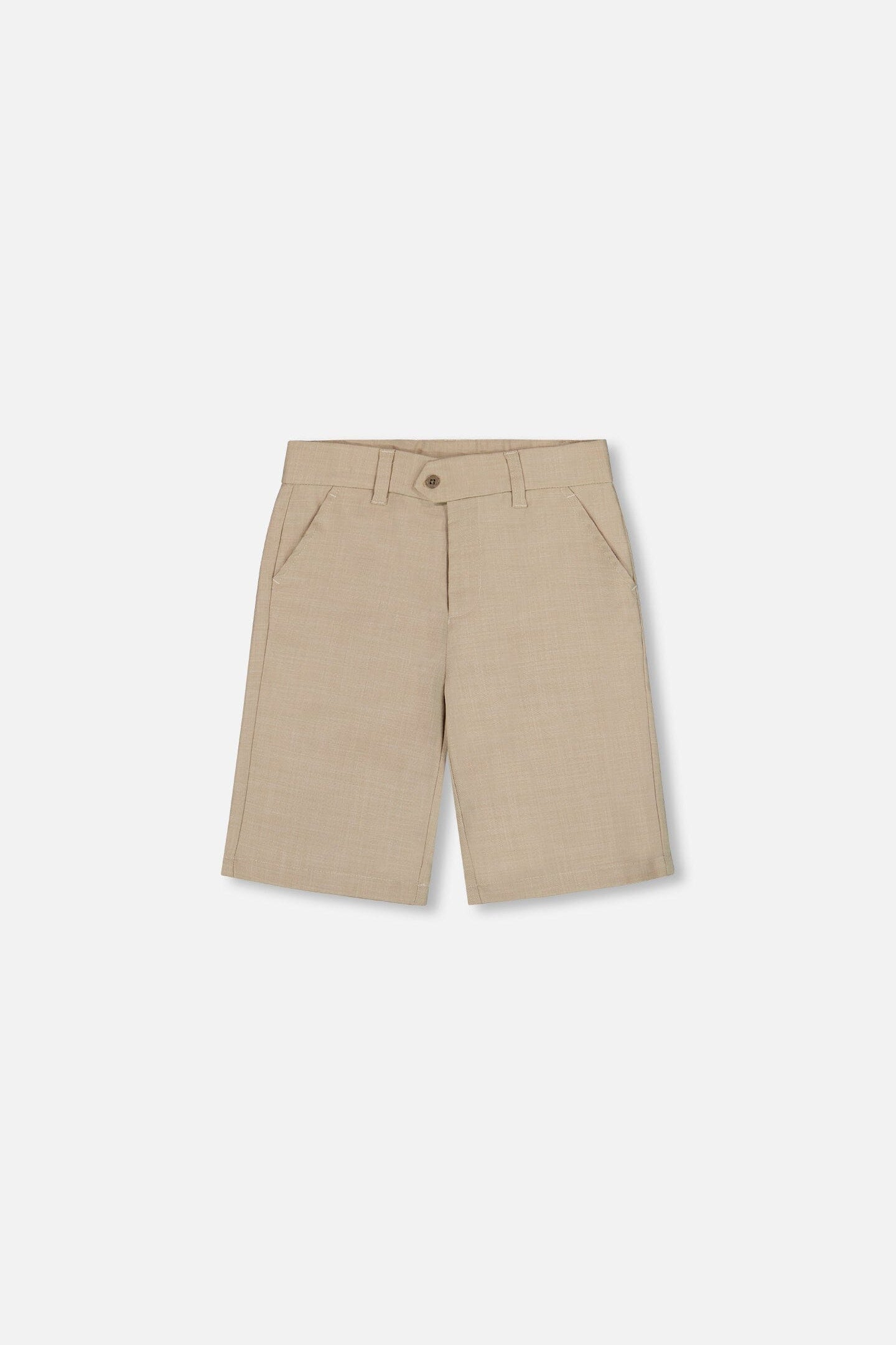 Slant Pocket Bermuda Shorts Light Taupe