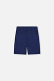 Slant Pocket Bermuda Shorts Navy Blue