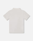Short Sleeve Polo Shirt White