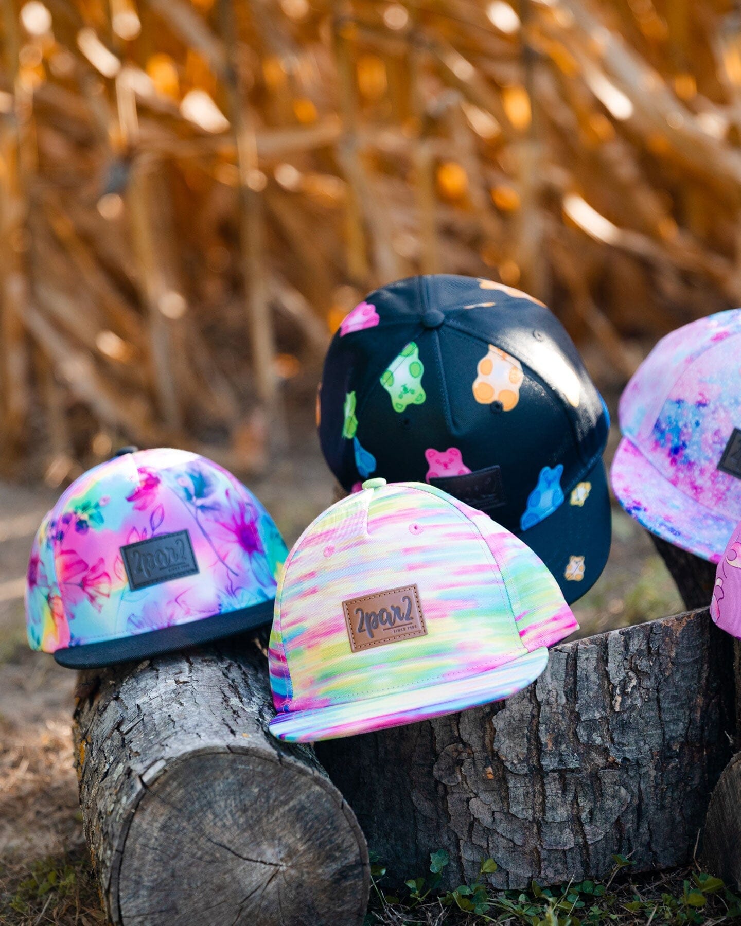 Printed Cap Multicolored