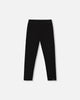 Ribbed Leggings Black