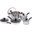 T-FAL 10Pc Stainless Steel Pot Set - G717SADI