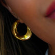 Style GALENA Gold : Boucles d’oreilles torsadées.