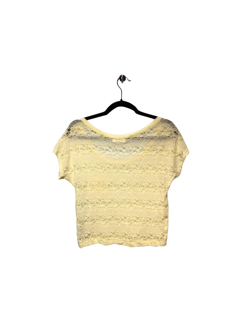 GARAGE Regular fit Crop top in Yellow  -  XS