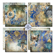 3Quarter Designs Grunged Baroque  8x8 Paper Pack