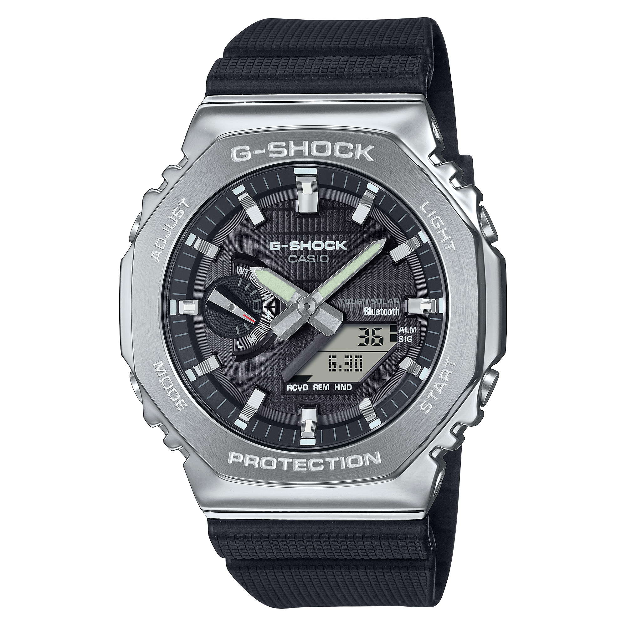 CASIO G-Shock Analog Digital Steel Black Dial | GBM2100-1A