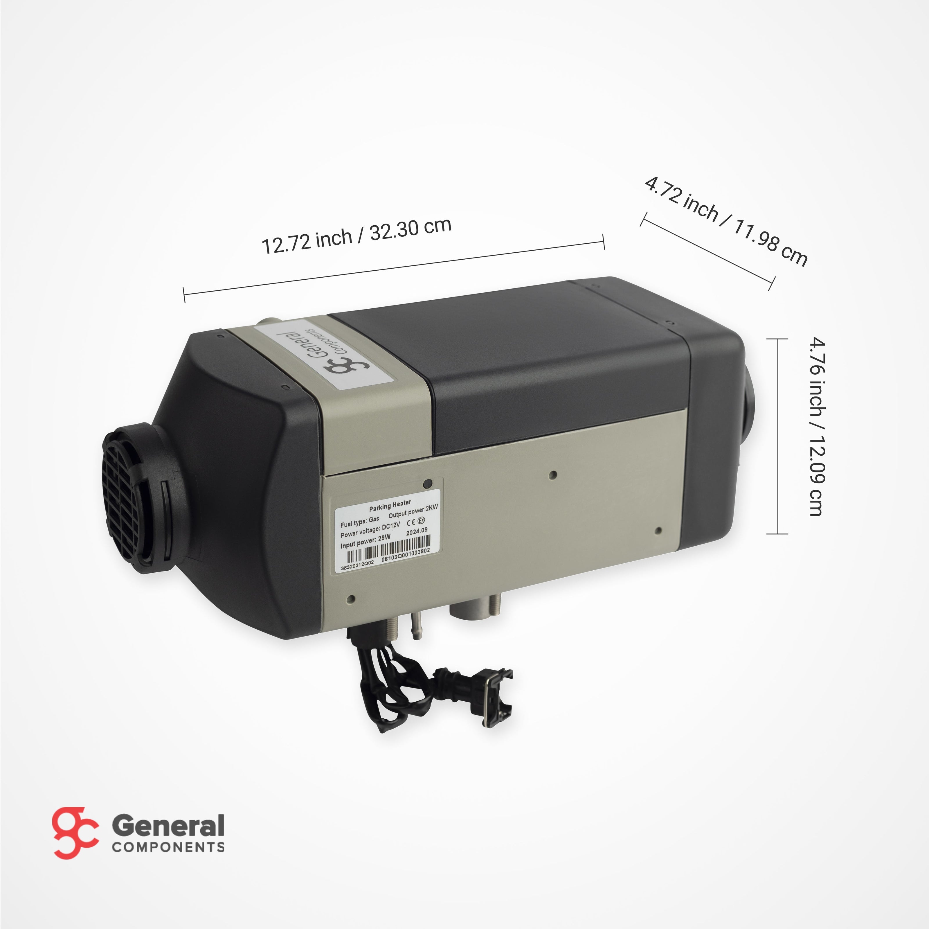 BISON 2000A Marine Heater Kit