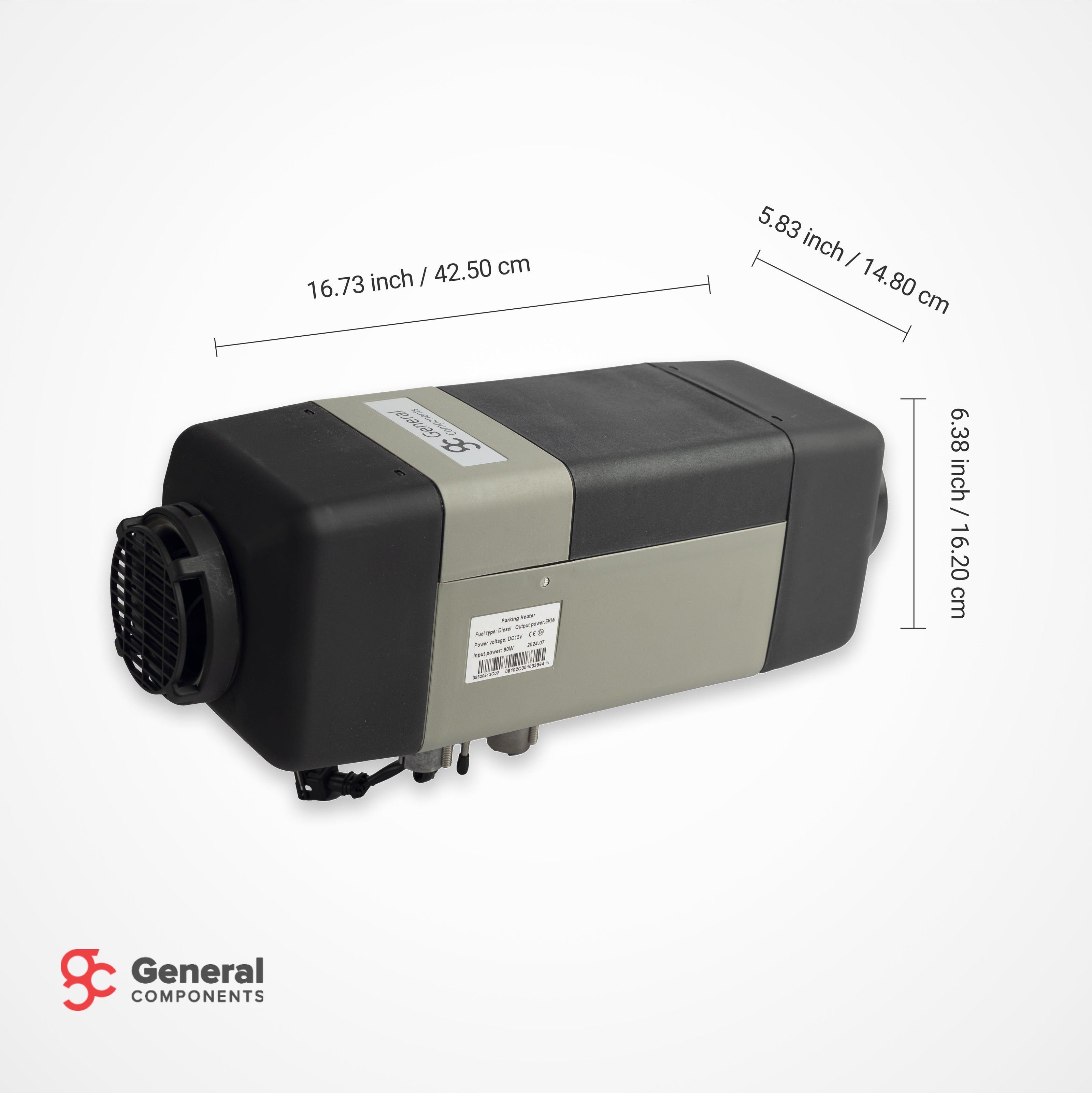 BISON 5000A Marine Heater Kit