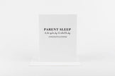 Parent Sleep