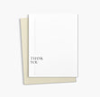Thank you Greeting Card | Simple Thanks Greeting Card 