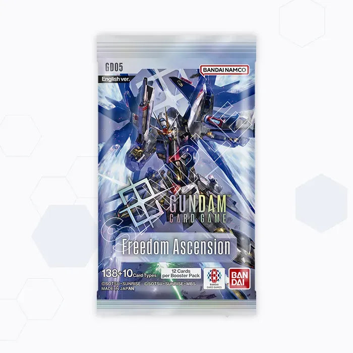 Gundam Card Game - Freedom Ascension - GD05 - Booster Pack
