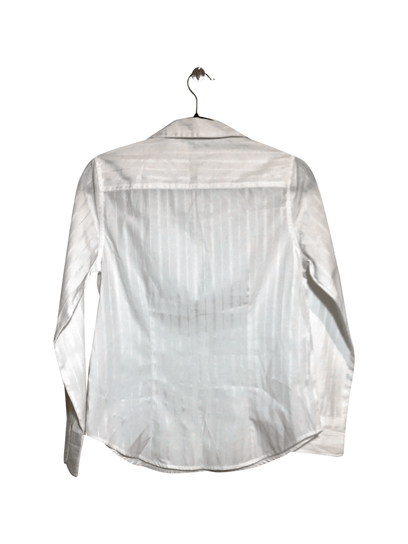 GEORGE Regular fit Button-down Top in White  -  XS