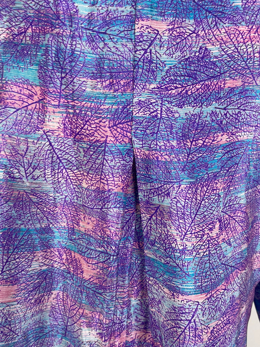 PRC6052 Avatar Pure Silk Self Pocket Tunic Dress
