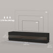 Hart Lighted TV Stand for TVs up to 75