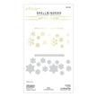 Glimmering Snowflakes Hot Foil Plate & Die Set  from the Bibi's Snowflakes Collection by Bibi Cameron