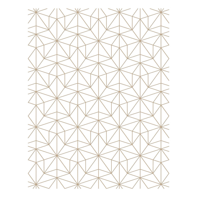 Glimmer Monoline Stars Hot Foil Plate from the Glimmer for the Holidays Collection
