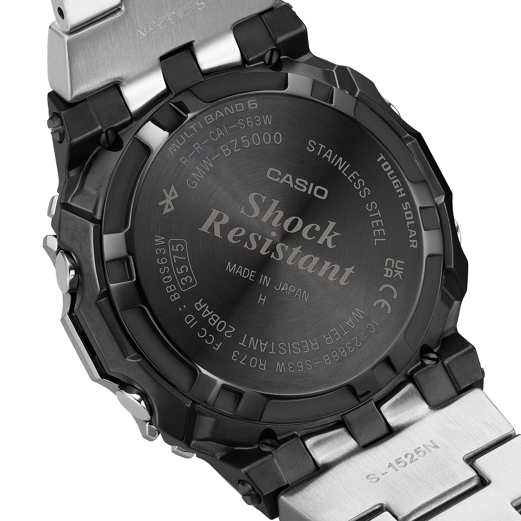 CASIO G-Shock Full Metal 5000 Series Silver | GMWBZ5000D-1
