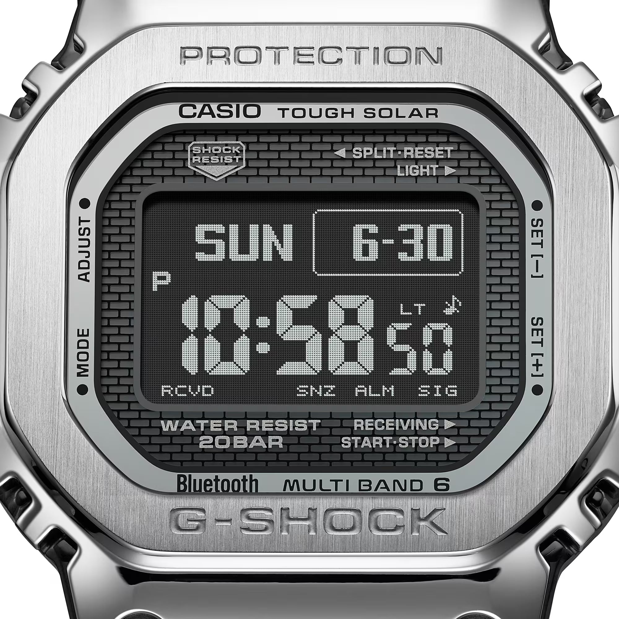 CASIO G-Shock Full Metal 5000 Series Silver | GMWBZ5000D-1