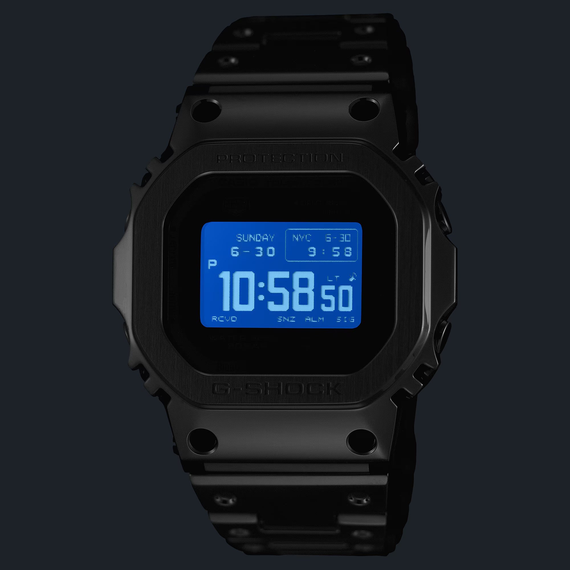 CASIO G-Shock Full Metal 5000 Series Silver | GMWBZ5000D-1