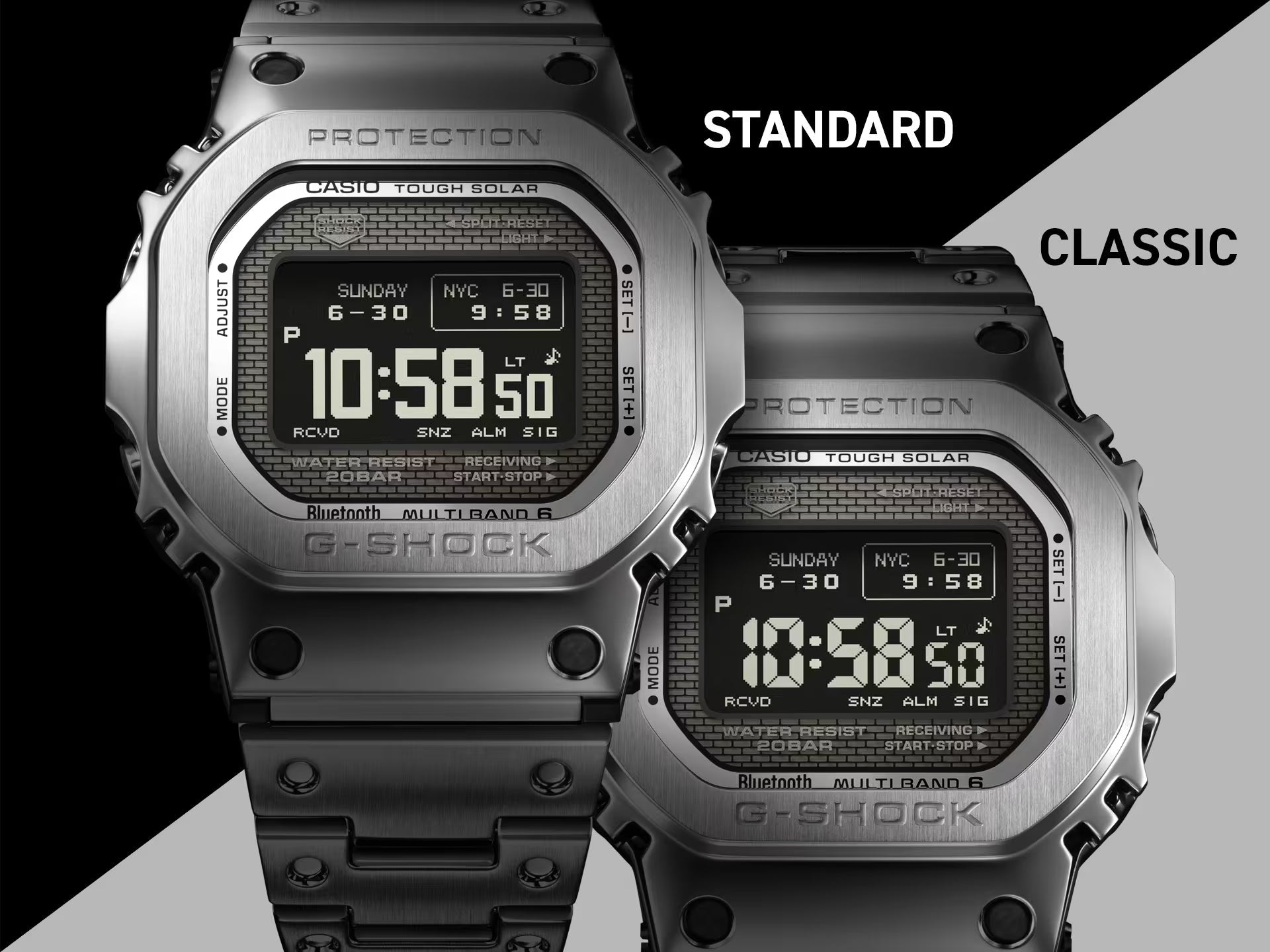CASIO G-Shock Full Metal 5000 Series Black 2 Tone | GMWBZ5000BD-1